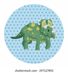 dinosaur theme elements vector,eps