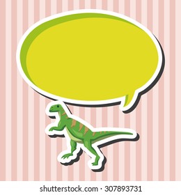 dinosaur theme elements vector,eps