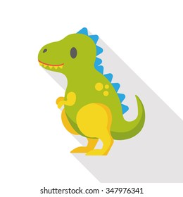 dinosaur toy flat icon