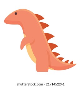 Dinosaur Toy Icon Cartoon Vector. Toy Shop. Shelf Store