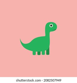 Vector plano de juguetes de dinosaurio