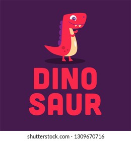 Dinosaur Typography Design