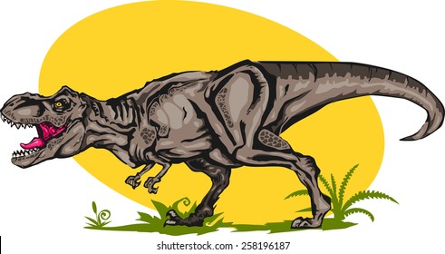 dinosaur tyrannosaurus rex