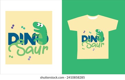 Dinosaur Vector. Cute dinosaur vectors, roar, pattern. Tshirt design