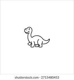 Ilustración de archivo EPS de Vector de dinosaurio 