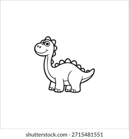 Ilustración de archivo EPS de Vector de dinosaurio.