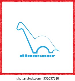 dinosaur vector icon