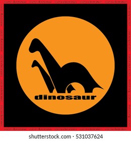 dinosaur vector icon