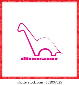 dinosaur vector icon