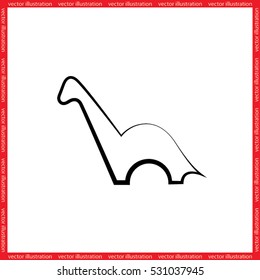 dinosaur vector icon