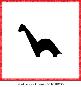 dinosaur vector icon