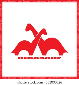 dinosaur vector icon