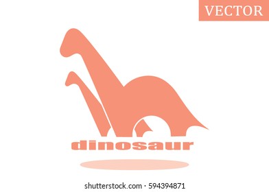 dinosaur vector icon 