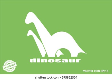 dinosaur vector icon.
