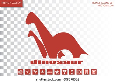 dinosaur vector icon.