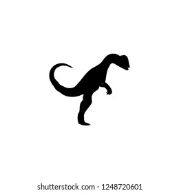 dinosaur vector icon. dinosaur sign on white background. dinosaur icon for web and app