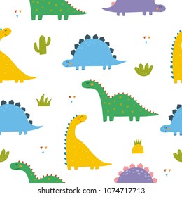 Dinosaur vector  illustration. 