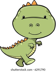 Dinosaur Vector Illustration