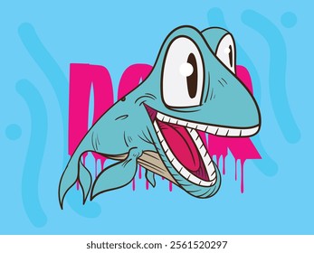 dinosaur vector illustration for beast reptile symbol