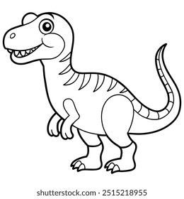 Proyecto editable de Ilustración vectorial de dinosaurios.