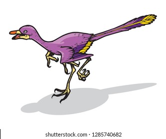 Dinosaur Vector Illustration Full Color suitable for any graphic design related project