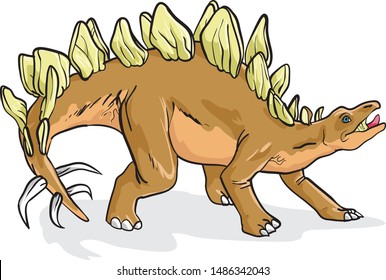 Dinosaur vector illustration suitable for any of your graphic design project