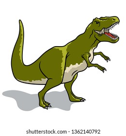 Dinosaur. Vector illustration. Tyrannosaurus