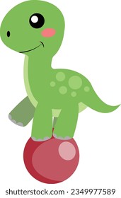 Dinosaur vector image or clipart
