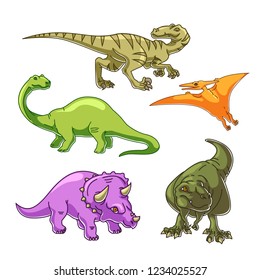 Dinosaur vector pack