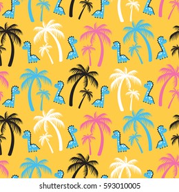 dinosaur Vector Pattern