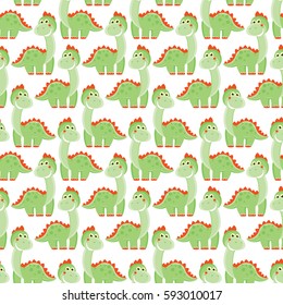 dinosaur Vector Pattern