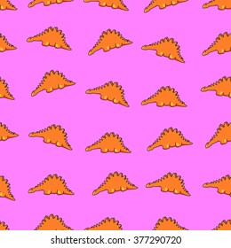 dinosaur vector, seamless