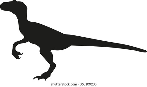 Dinosaur Velociraptor Silhouette