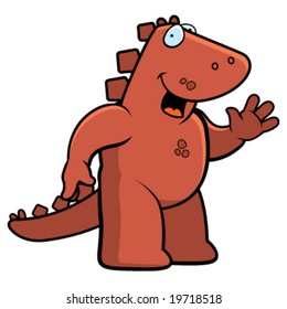 Dinosaur Waving
