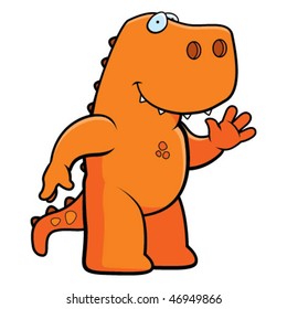 Dinosaur Waving