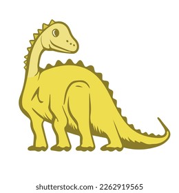 dinosaur.colored ancient dinosaurs. triceratops, tyrannosaurus, dragons. flat, vector, doodle, sketch, graphics.