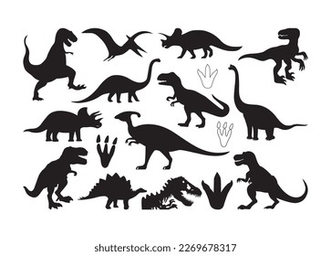 Dinosaurier-Vektorgrafik zum Drucken, Dinosaurier-Clipart, Dinosaurier-Vektorgrafik