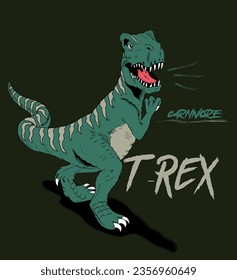 dinosaurs carnivore reptile green boy 
