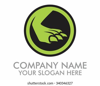 dinosaurs character logo icon vector