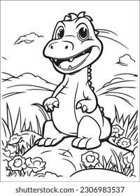 dinosaurs coloring pages kids,coloring book image ,dino,cute adorable dinosaur