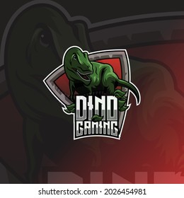 Dinosaurs esport mascot logo design