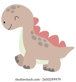  dinosaurs in flat cartoon style. Different type of dinosaurs illustration. Super Cute dinosaurs on white background. Tropical Jungle Prehistoric Animal Art
