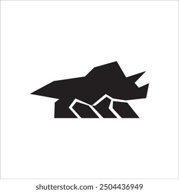DINOSAURS ICON VECTOR ILLUSTRATION SYMBOL DESIGN