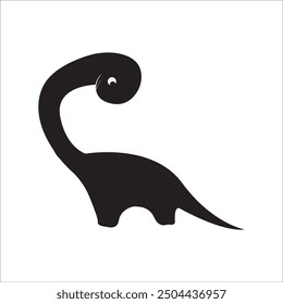 DINOSAURS ICON VECTOR ILLUSTRATION SYMBOL DESIGN