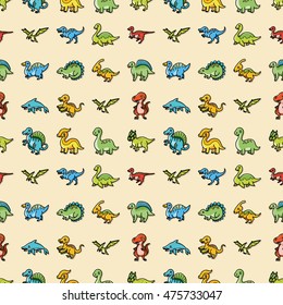 Dinosaurs icons set,eps10