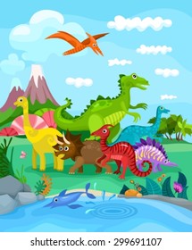 dinosaurs illustration