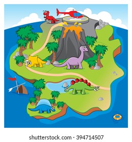 The Dinosaurs Island