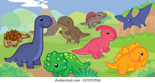 Cute Triceratops High Res Stock Images Shutterstock