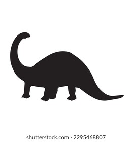 Dinosaurs and Jurassic dino monsters icons. Vector silhouette of triceratops or T-rex, brontosaurus or pterodactyl and stegosaurus, pteranodon or ceratosaurus and parasaurolophus reptile