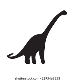 Dinosaurs and Jurassic dino monsters icons. Vector silhouette of triceratops or T-rex, brontosaurus or pterodactyl and stegosaurus, pteranodon or ceratosaurus and parasaurolophus reptile